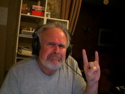 Jim by the webcam